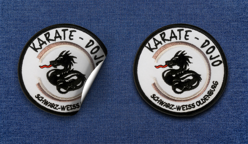 Perfeclan 2 x Stoff-Katzenaugen-Patches, reflektierende Patches zum  Aufbügeln, Aufnäher, Abzeichen, Armband, Moral-Patches, Aufnäher für  Kleidung, Hosen, : : Küche, Haushalt & Wohnen