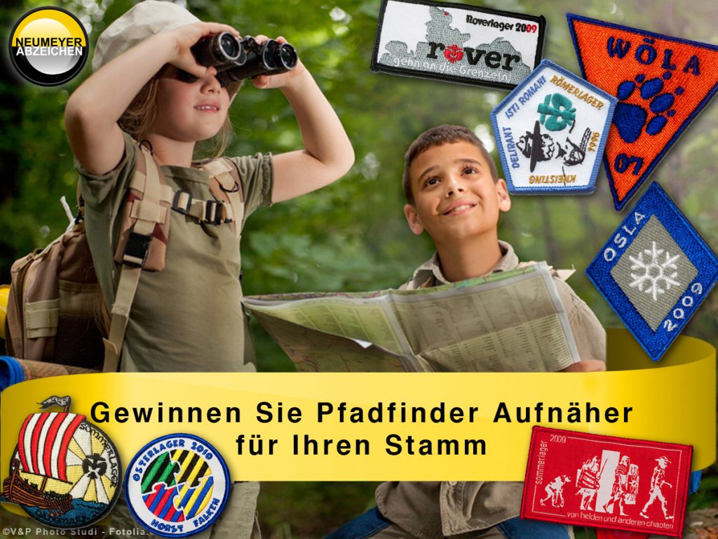 Pfadfinder Aufnäher Gewinnspiel