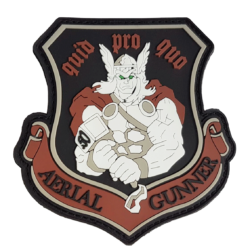 Rubber patch Aerial Gunner