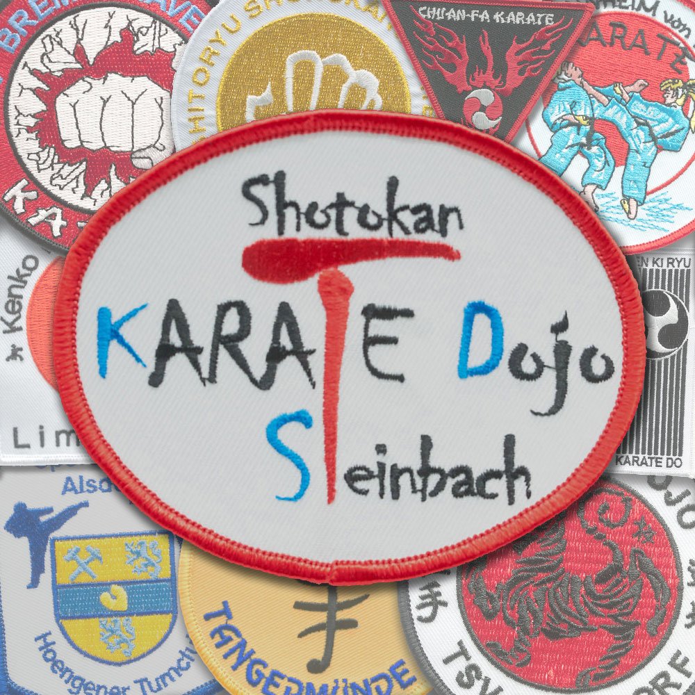 Karate Aufnäher