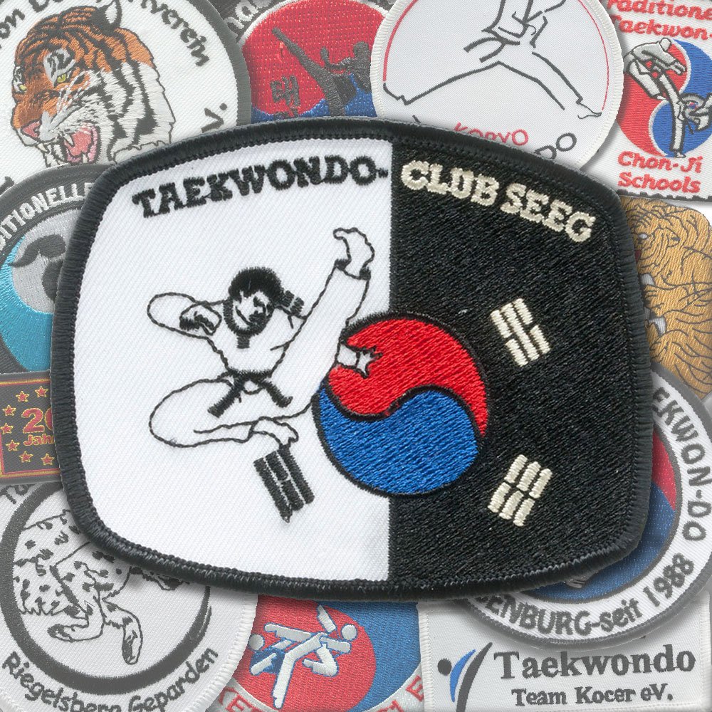 Taekwondo Aufnäher