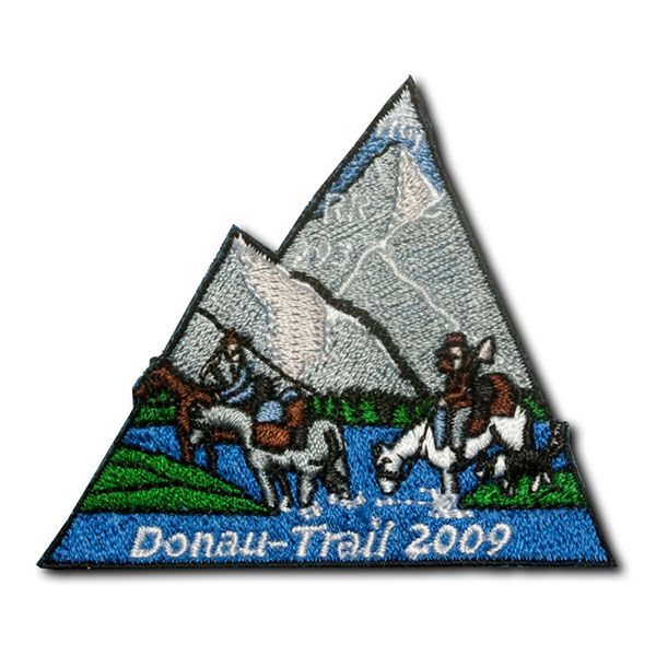 Embroidered patch: Danube Trail 2009