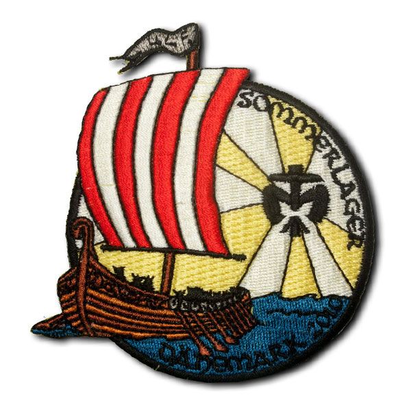 Embroidered patch: Summer Camp Denmark