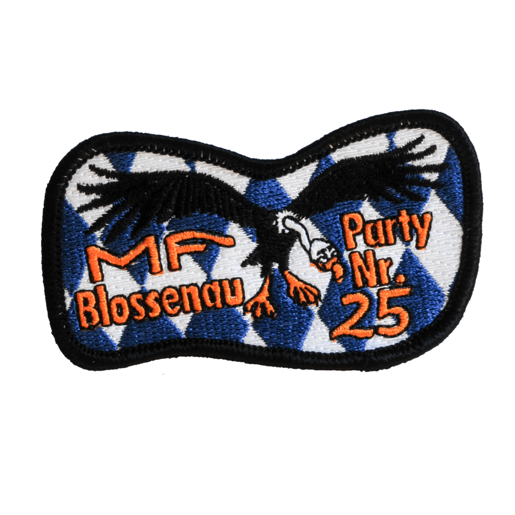 MF Blossenau embroidered patch
