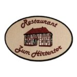 Gestickter Aufnäher Restaurant zum Hirtentor