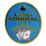 Gestickter Aufnäher Casino Admiral