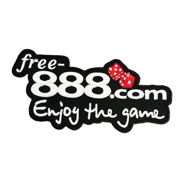 Gestickter Aufn&auml;her free-888.com