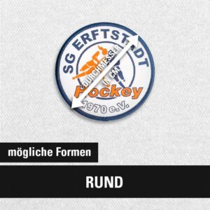 Gewebte Aufn&auml;her
