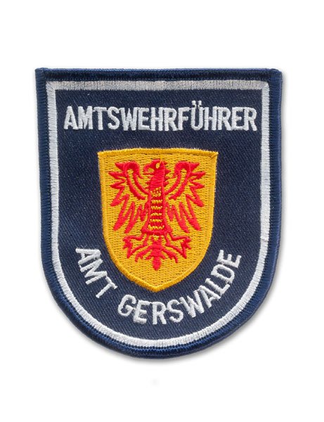 Embroidered patch brigade commander Amt Gerswalde