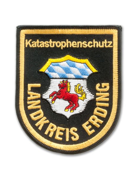 Embroidered patch civil protection Landkreis Erding