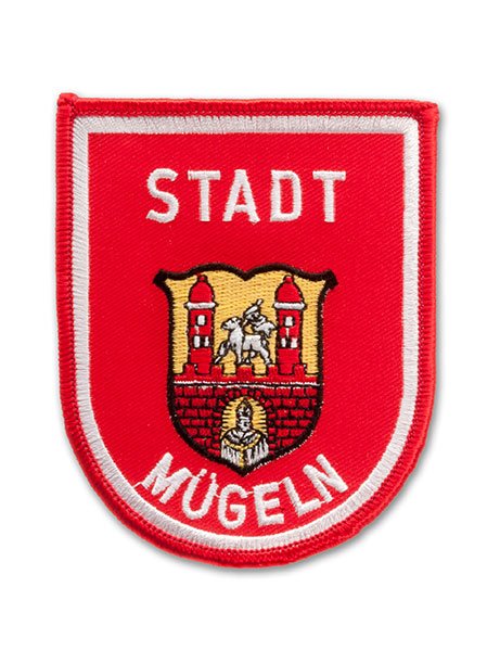 Embroidered patch Stadt M&uuml;geln
