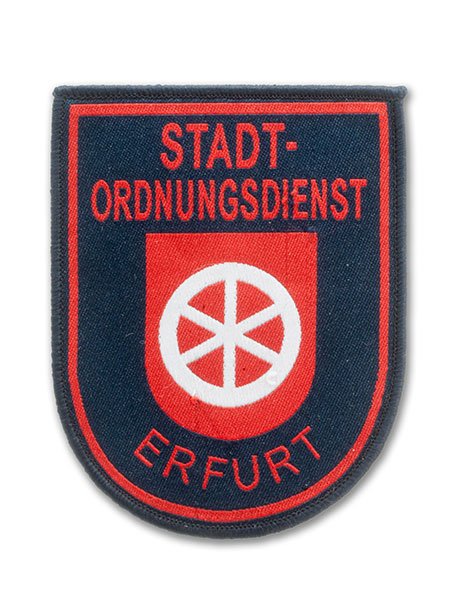 Gewebter Aufnäher Stadtordnungsdienst Erfurt