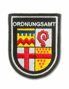 Gestickter Aufnäher Ordnungsamt