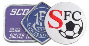 Fussball Aufnäher Titelbild