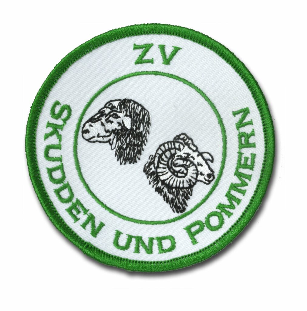 Embroidered patch: Skudden and Pomeranian Breeders&rsquo; Association