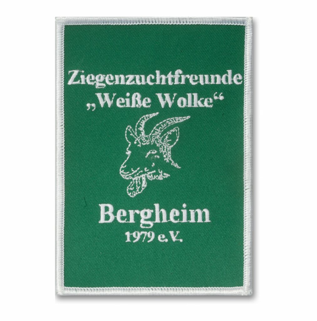 Embroidered patch: Bergheim Goat Breeders&rsquo; Society