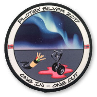 Gedruckter Aufnäher Flotex Silver 2017 Gedruckter Aufnäher Flotex Silver 2017