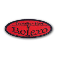Aufnäher Cocktailbar Bistro Bolero Aufnäher Cocktailbar Bistro Bolero