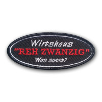 Aufnäher Wirtshaus Reh Zwanzig Aufnäher Wirtshaus Reh Zwanzig