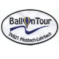 Gestickter Aufnäher Ballon Tour Mosbach-Lohrbach Gestickter Aufnäher Ballon Tour Mosbach-Lohrbach