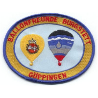 Gestickter Aufnäher Ballonfreunde Burgstett - Göppingen Gestickter Aufnäher Ballonfreunde Burgstett - Göppingen