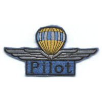 Gestickter Aufnäher Pilot Gestickter Aufnäher Pilot