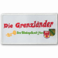 Gestickter Aufnäher Blaskapelle Die Grenzländer Gestickter Aufnäher Blaskapelle Die Grenzländer