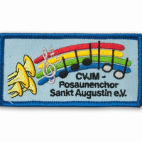 Gestickter Aufnäher Posaunenchor Sankt Augustin e.V. Gestickter Aufnäher Posaunenchor Sankt Augustin e.V.