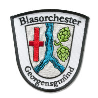 Gestickter Aufnäher Blasorchester Georgensgmünd Gestickter Aufnäher Blasorchester Georgensgmünd