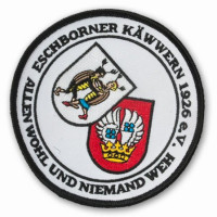 Gestickter Aufnäher Eschborner Käwwern 1926 Gestickter Aufnäher Eschborner Käwwern 1926