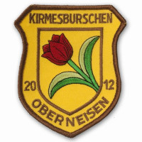 Gestickter Aufnäher Kirmesburschen Oberneisen Gestickter Aufnäher Kirmesburschen Oberneisen