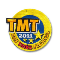 Gestickter Aufnäher Trike-Festival Gestickter Aufnäher Trike-Festival