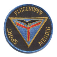 Gestickter Aufnäher Fluggruppe Mendig Gestickter Aufnäher Fluggruppe Mendig