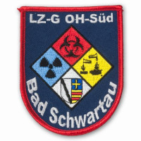 Gestickter Aufnäher Bad Schwartau Gestickter Aufnäher Bad Schwartau