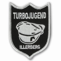 Gestickter Aufnäher Turbojugend Illerberg Gestickter Aufnäher Turbojugend Illerberg