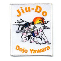 Gestickter Aufnäher Jiu-Do Dojo Yawara Gestickter Aufnäher Jiu-Do Dojo Yawara
