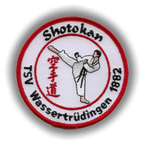 Gestickter Aufnäher Shotokan TSV Wassertrüdingen Gestickter Aufnäher Shotokan TSV Wassertrüdingen