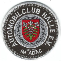 Gestickter Aufnäher Automobilclub Halle e.V. Gestickter Aufnäher Automobilclub Halle e.V.