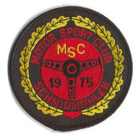 Gestickter Aufnäher Motor Sport Club Schmidmühlen Gestickter Aufnäher Motor Sport Club Schmidmühlen