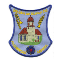 Gestickter Aufnäher Posaunenchor Absberg Gestickter Aufnäher Posaunenchor Absberg