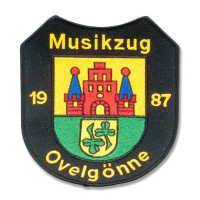Gestickter Aufnäher Musikzug Ovelgönne Gestickter Aufnäher Musikzug Ovelgönne