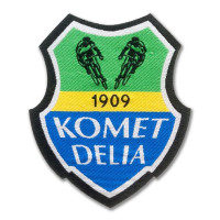 Gewebter Aufnäher Radsport Komet Delia Gewebter Aufnäher Radsport Komet Delia