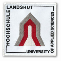Gestickter Aufnäher Hochschule Landshut Gestickter Aufnäher Hochschule Landshut