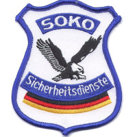Gestickter Aufnäher SOKO Sicherheitsdienste Gestickter Aufnäher SOKO Sicherheitsdienste