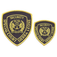 Gestickter Aufnäher Special Court Sierra Leone 2 Gestickter Aufnäher Special Court Sierra Leone 2