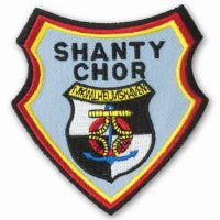 Gestickter Aufnäher Shanty Chor MK Wilhelmshaven Gestickter Aufnäher Shanty Chor MK Wilhelmshaven