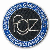 Gestickter Aufnäher Fanfarenzug Graf Zeppelin Gestickter Aufnäher Fanfarenzug Graf Zeppelin