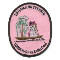 Gestickter Aufnäher Fährmannsverein Lübben/Spreewald Gestickter Aufnäher Fährmannsverein Lübben/Spreewald