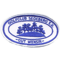 Gestickter Aufnäher Golfclub Segeberg e. V. Gestickter Aufnäher Golfclub Segeberg e. V.