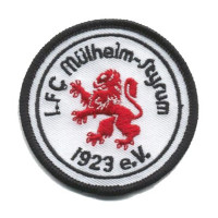 Gestickter Aufnäher 1. FC Mühlheim - Styrum 1923 e. V. Gestickter Aufnäher 1. FC Mühlheim - Styrum 1923 e. V.